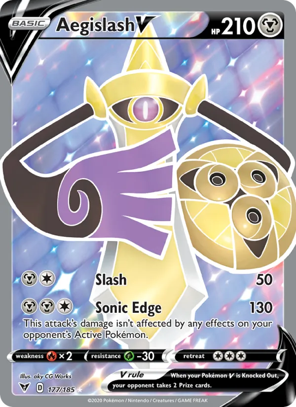 Aegislash V (VIV 177)