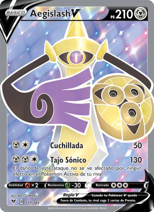 Aegislash V (VIV 177)