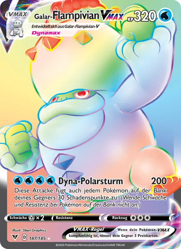 Galar-Flampivian VMAX (VIV 187)