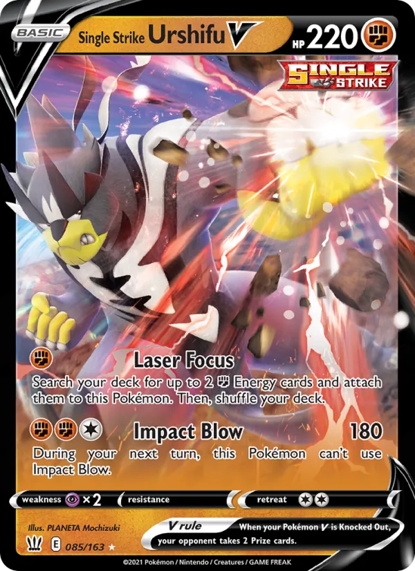 Single Strike Urshifu V (BST 85)