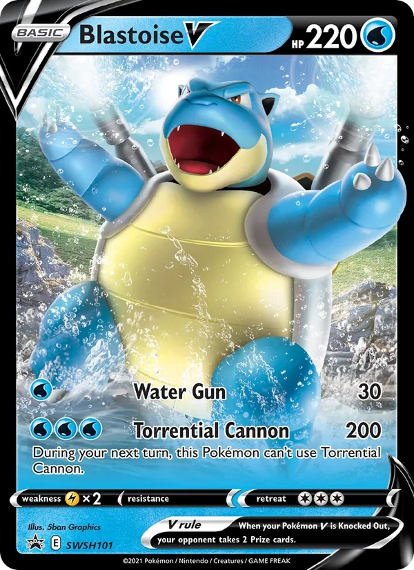 Blastoise V (SWSH 101)