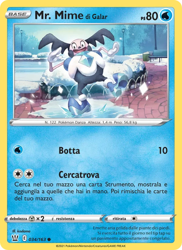 Galarian Mr. Mime (BST 34)