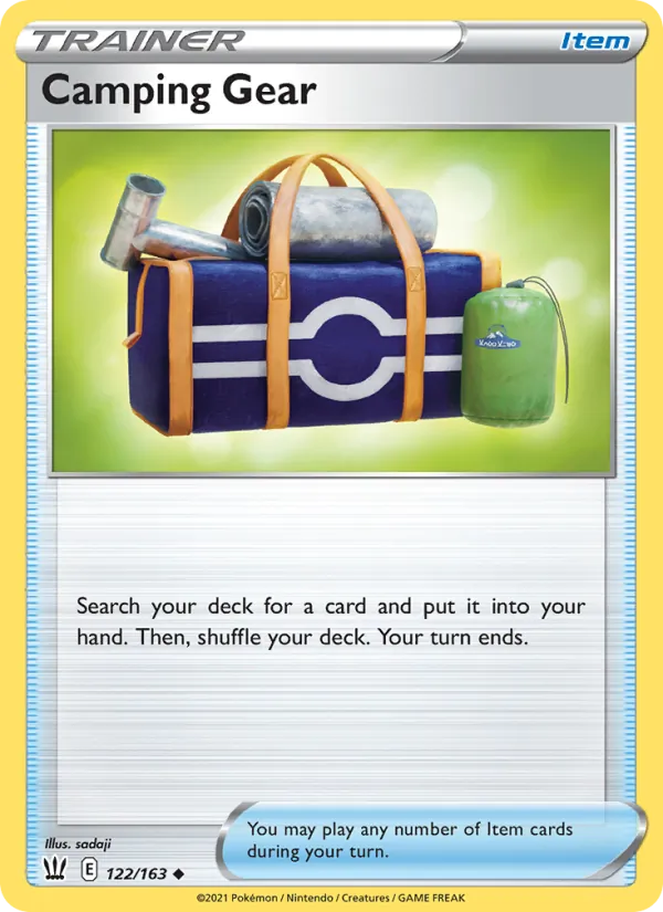 Camping Gear (BST 122)