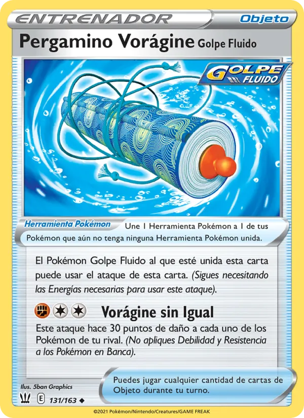 Rapid Strike Scroll of Swirls (BST 131)