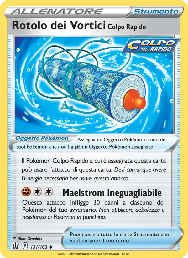 Rapid Strike Scroll of Swirls (BST 131)