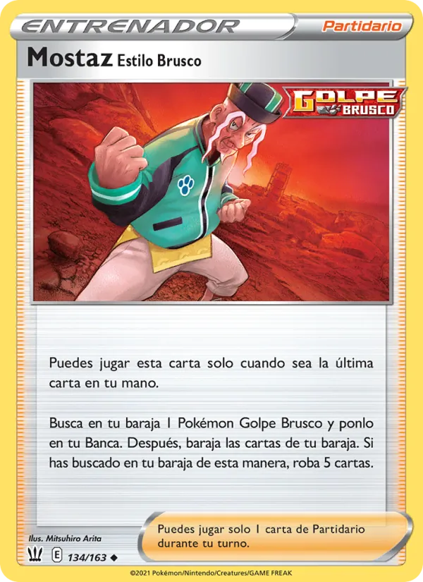 Single Strike Style Mustard (BST 134)