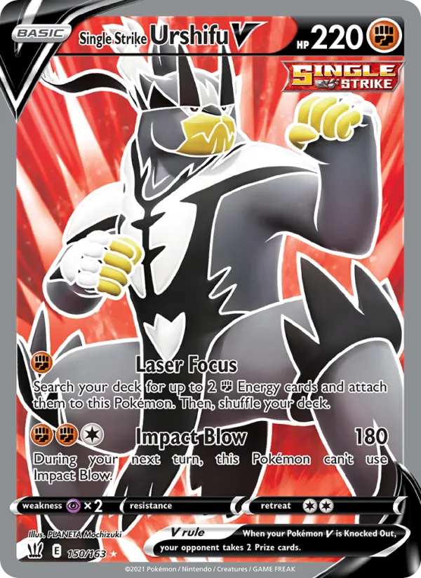 Single Strike Urshifu V (BST 150)
