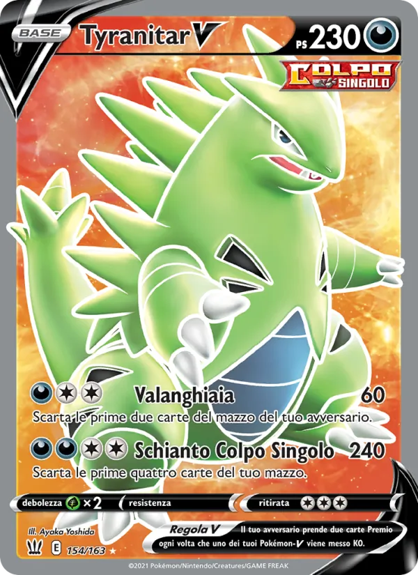Tyranitar V (BST 154)