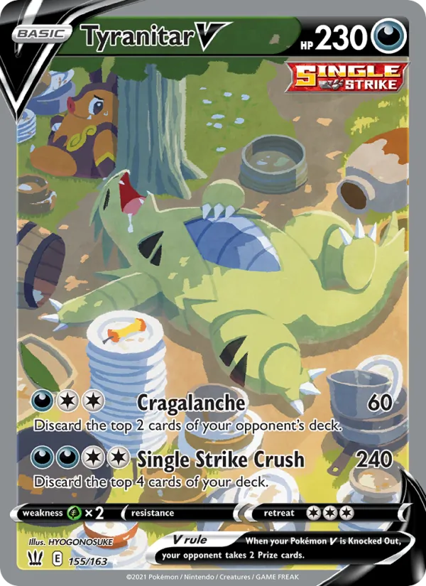 Tyranitar V (BST 155)