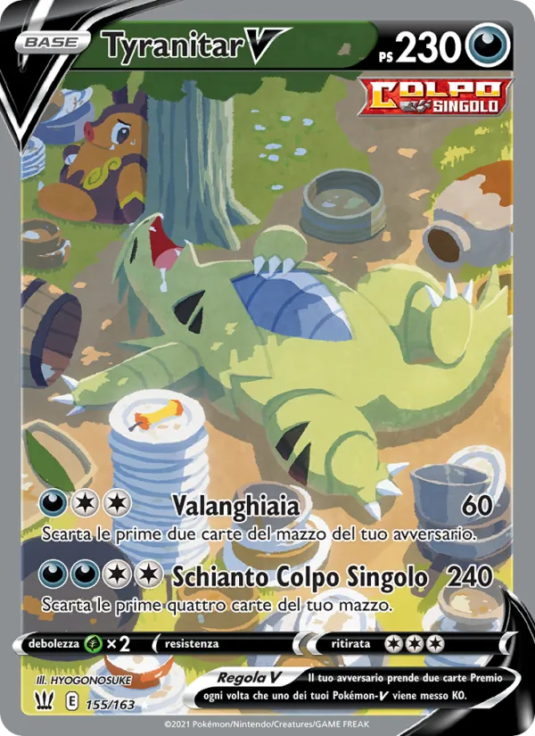 Tyranitar V (BST 155)
