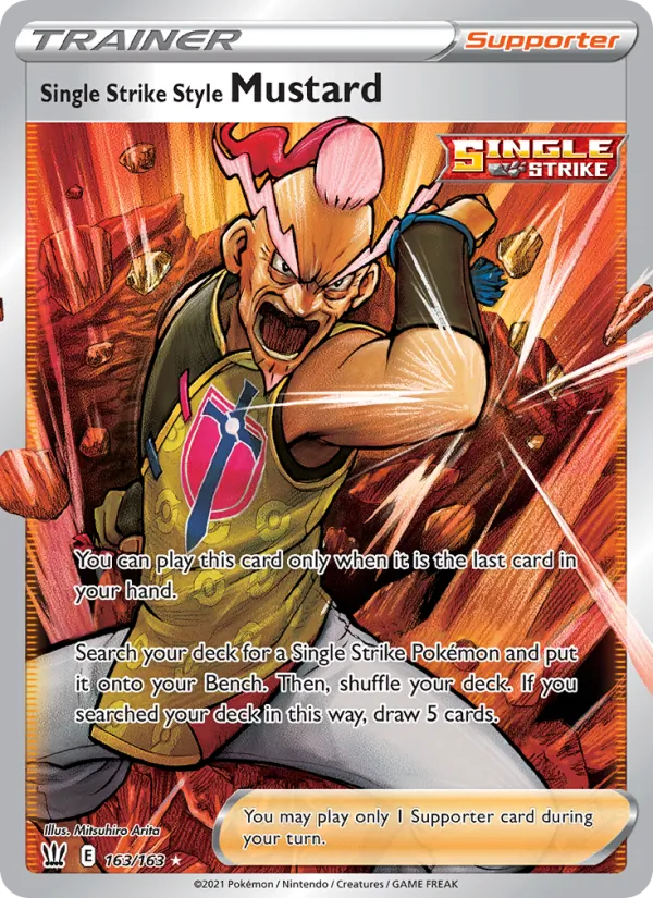 Single Strike Style Mustard (BST 163)