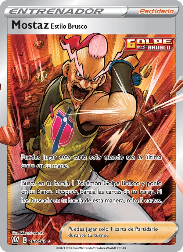 Single Strike Style Mustard (BST 163)