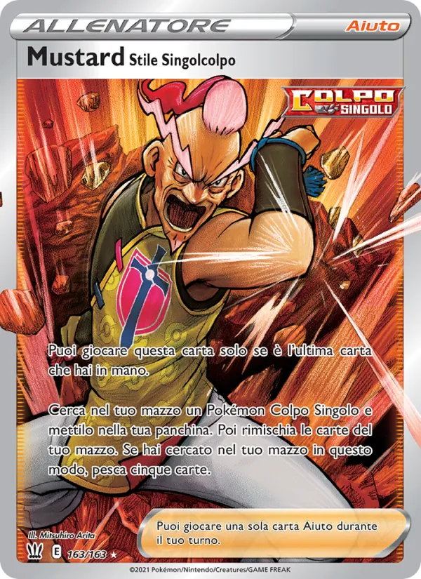 Single Strike Style Mustard (BST 163)
