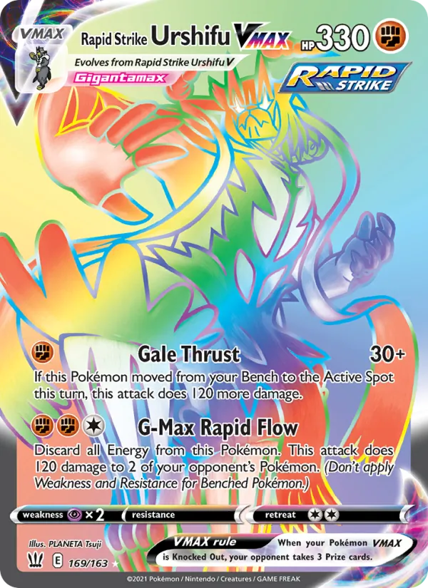 Rapid Strike Urshifu VMAX (BST 169)