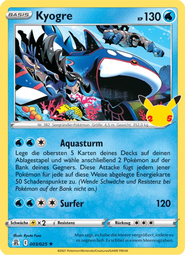 Kyogre (CEL 003)