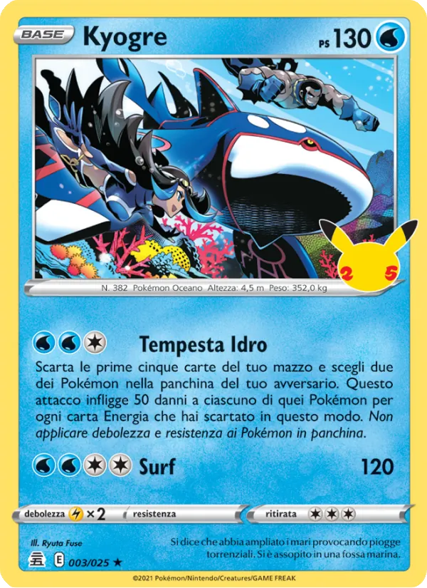 Kyogre (CEL 003)