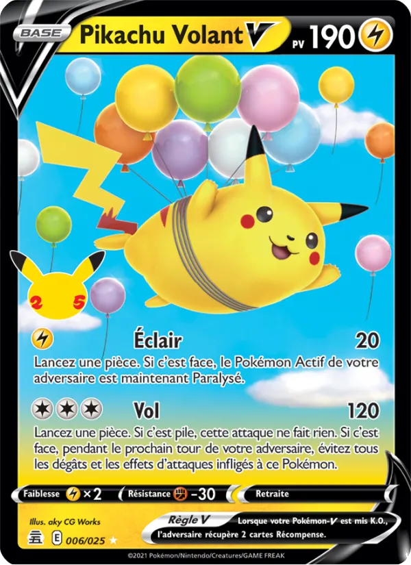 Flying Pikachu V (CEL 006)