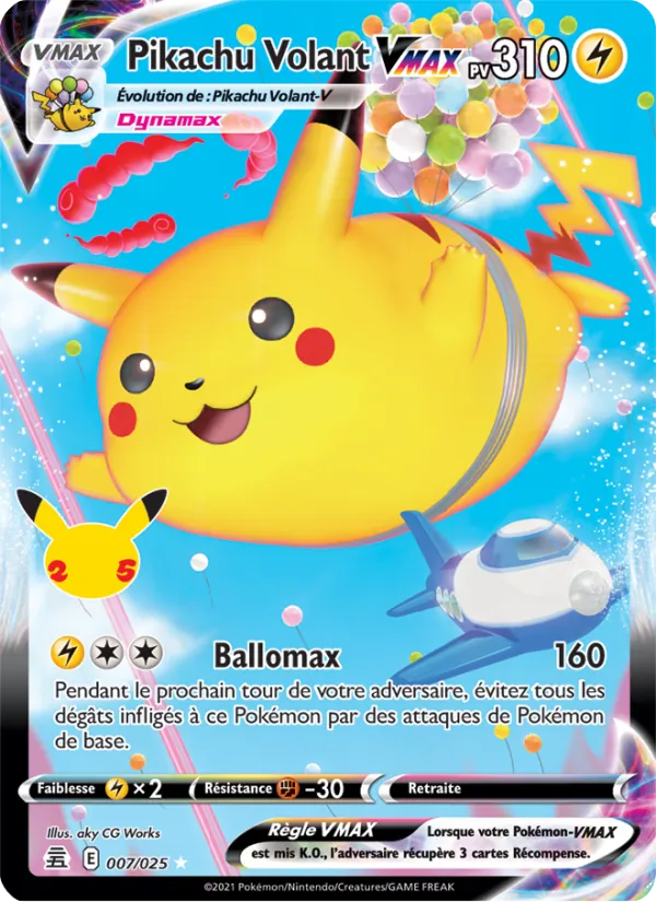 Flying Pikachu VMAX (CEL 007)