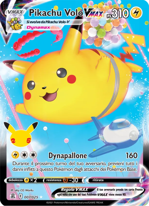 Flying Pikachu VMAX (CEL 007)