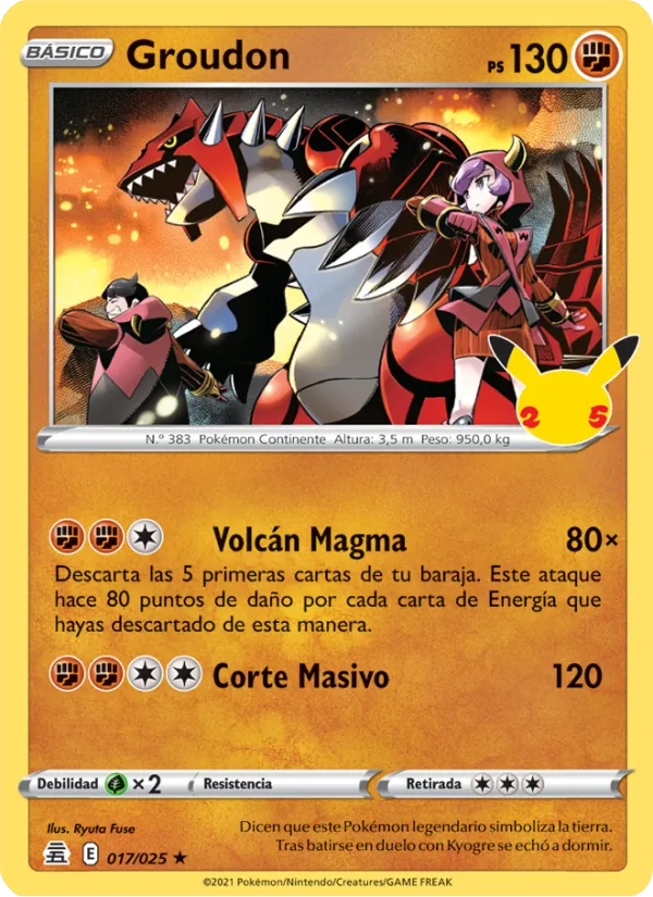 Groudon (CEL 017)