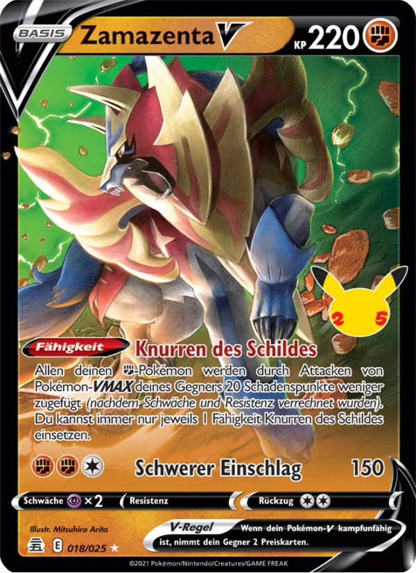 Zamazenta V (CEL 018)