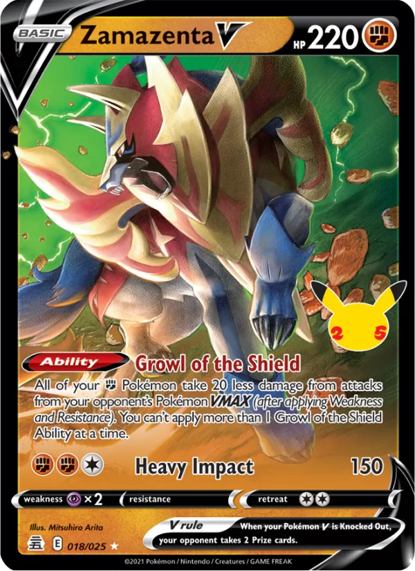 Zamazenta V (CEL 018)