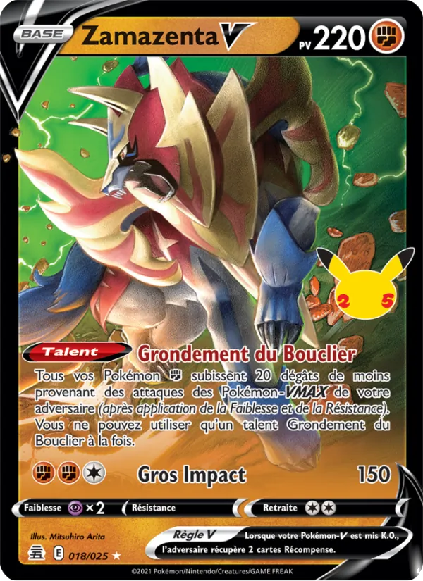 Zamazenta V (CEL 018)