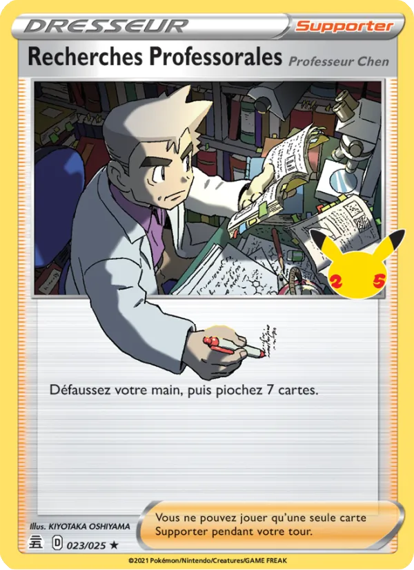 Professor's Research - Professor Oak (CEL 023)