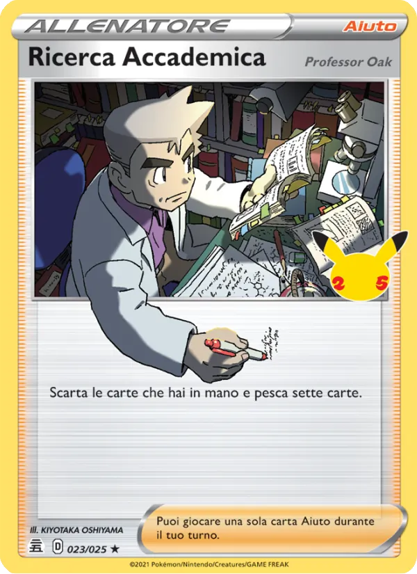 Professor's Research - Professor Oak (CEL 023)