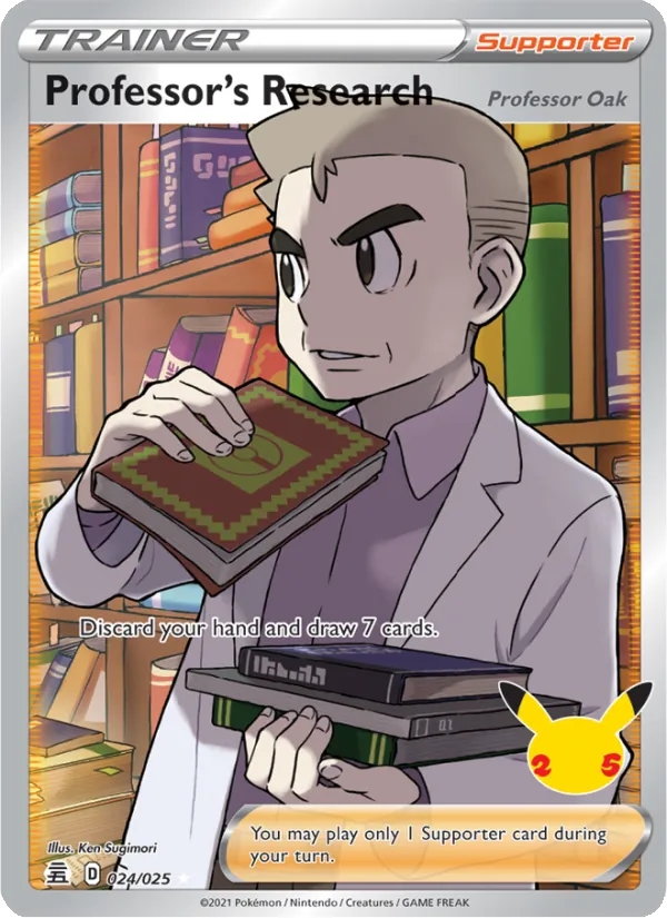 Professor's Research - Professor Oak (CEL 024)