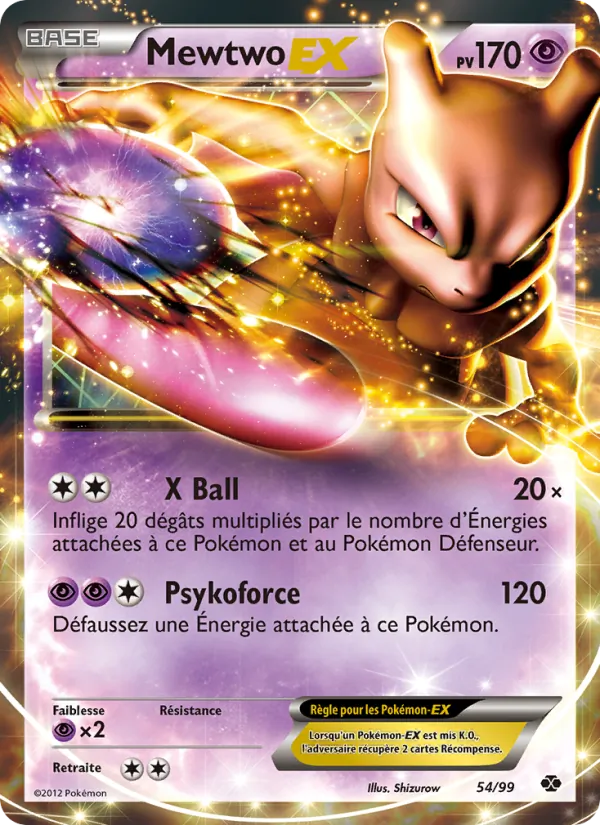 Mewtwo EX (CEL NXD 54)