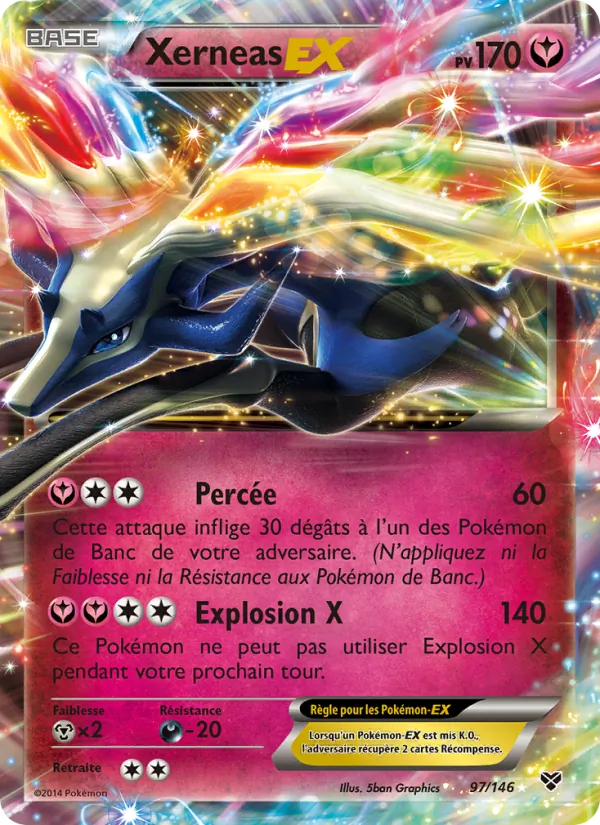 Xerneas EX (CEL XY 97)