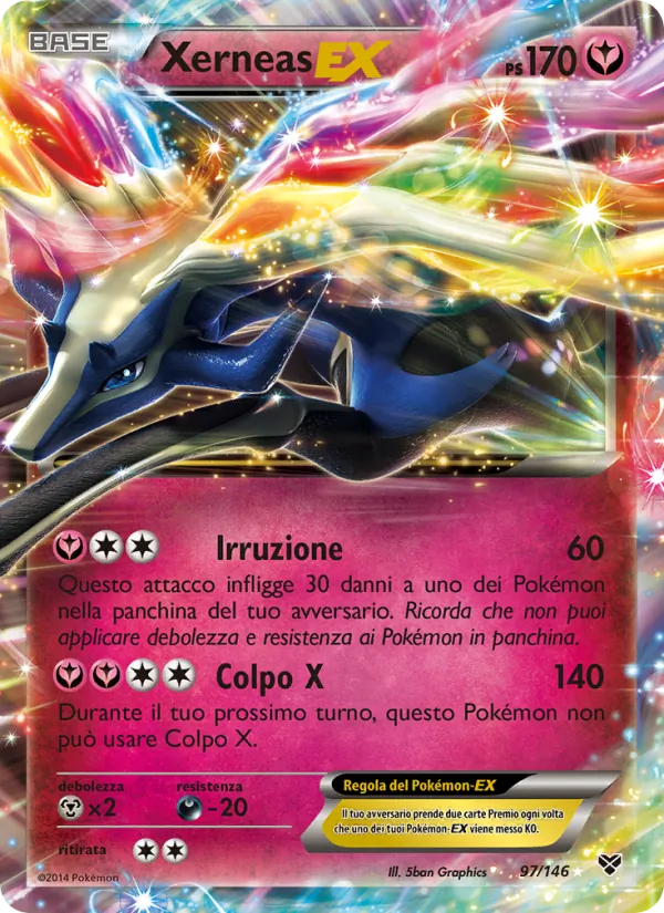 Xerneas EX (CEL XY 97)