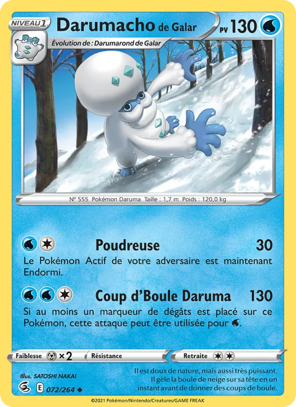 Galarian Darmanitan (FST 072)