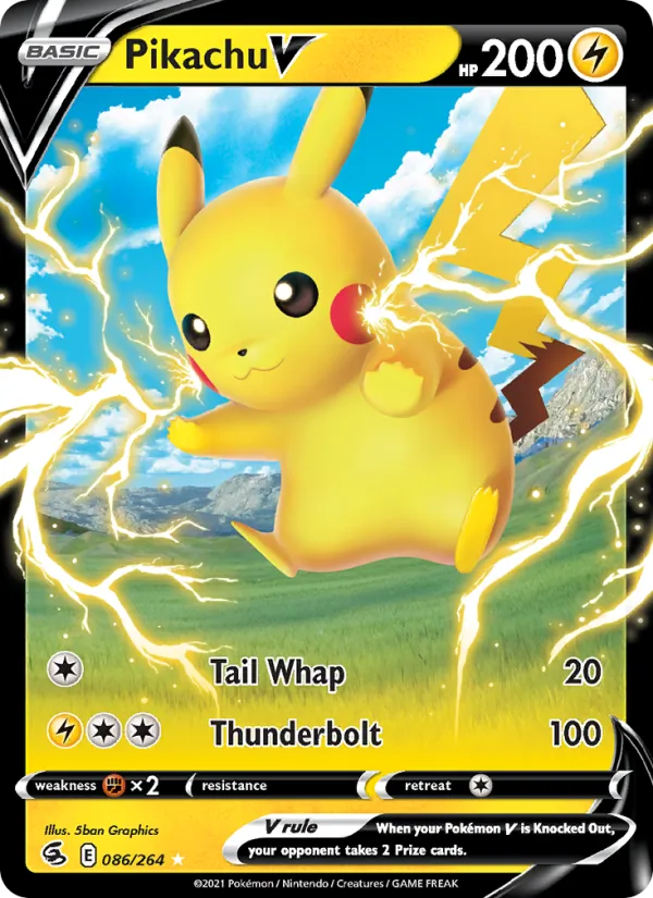 Pikachu V (FST 086)