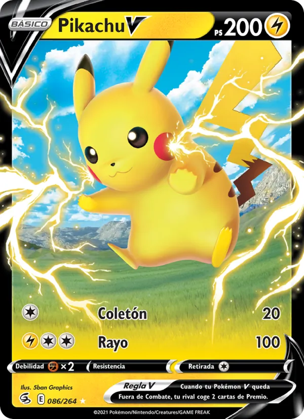 Pikachu V (FST 086)