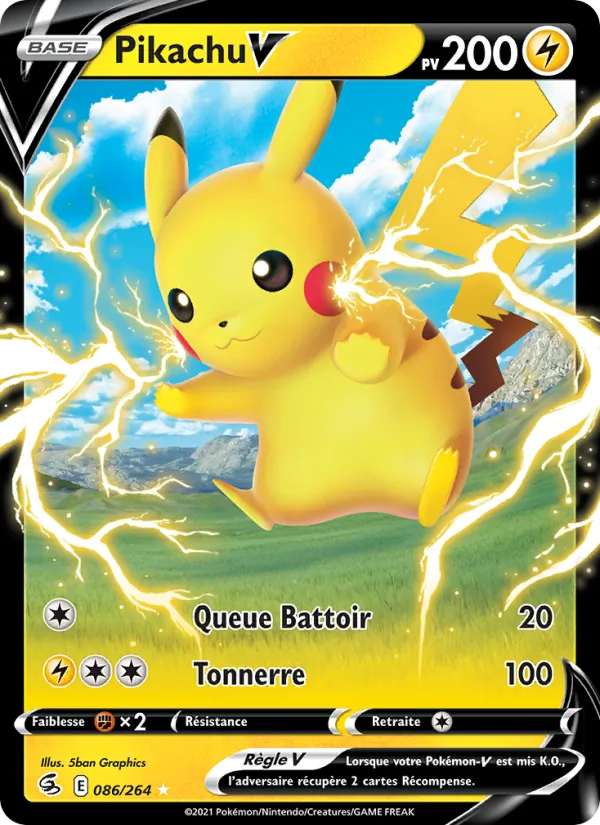 Pikachu V (FST 086)