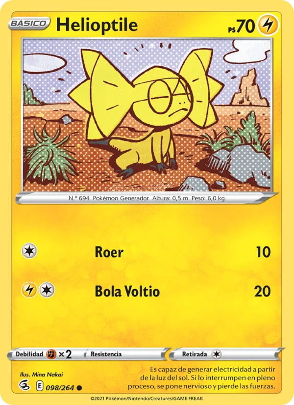 Helioptile (FST 098)