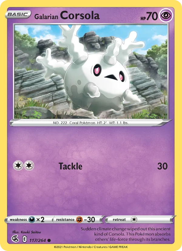 Galarian Corsola (FST 117)