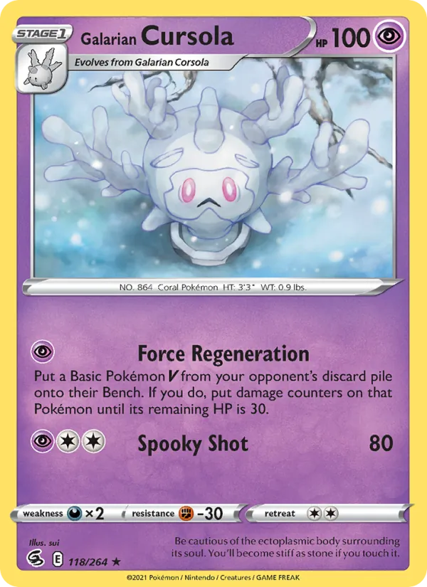 Galarian Cursola (FST 118)