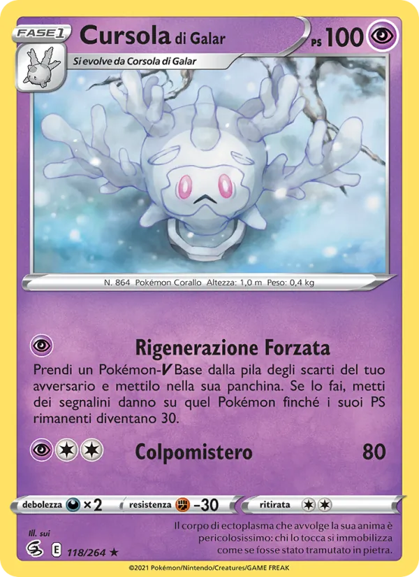 Galarian Cursola (FST 118)