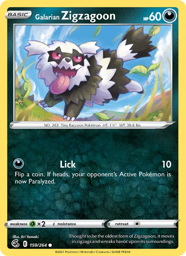 Galarian Zigzagoon (FST 159)