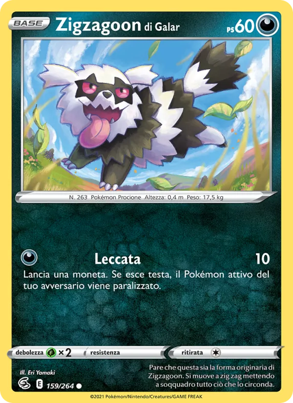 Galarian Zigzagoon (FST 159)