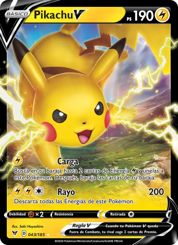 Pikachu V (VIV 43)