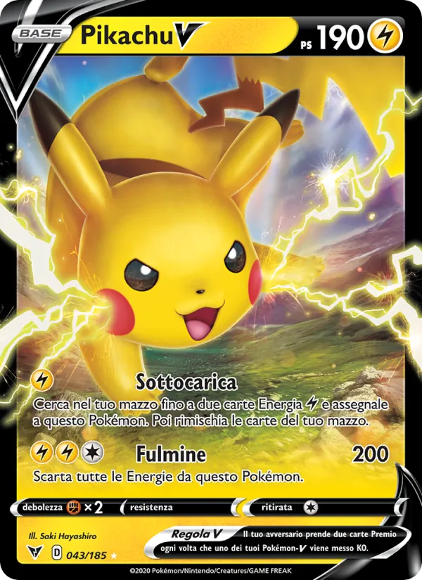 Pikachu V (VIV 43)