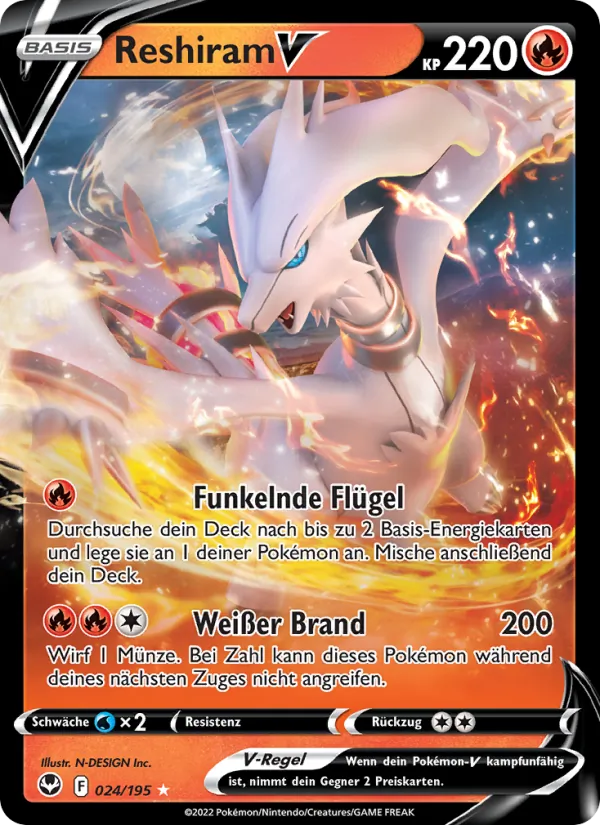 Reshiram V (SIT 024)