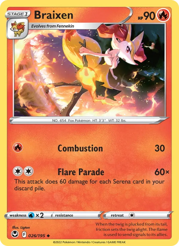 Braixen (SIT 026)