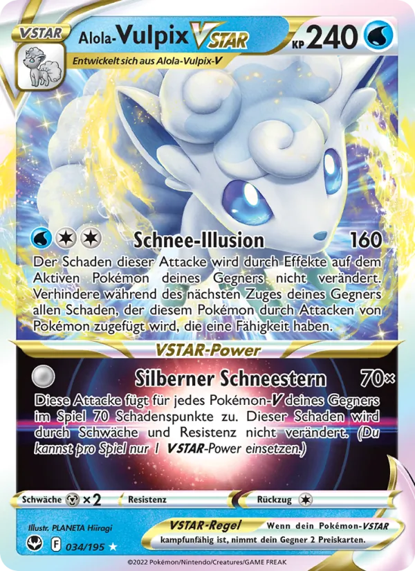 Alola-Vulpix VSTAR (SIT 034)