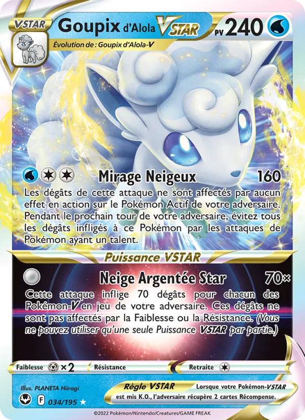 Alolan Vulpix VSTAR (SIT 034)
