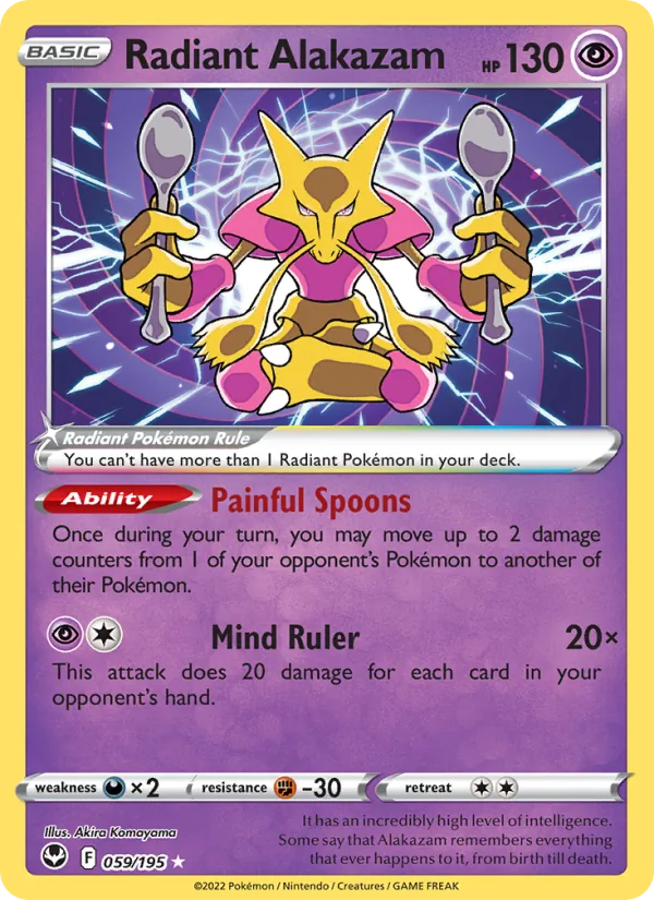 Radiant Alakazam (SIT 059)
